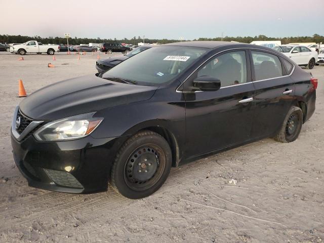 NISSAN SENTRA S 2017 black  gas 3N1AB7AP5HY312788 photo #1