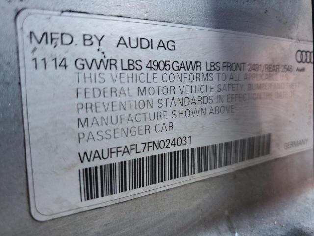 VIN WAUFFAFL7FN024031 2015 AUDI A4 no.13