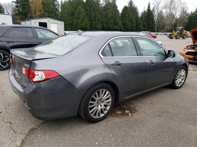 ACURA TSX 2010 gray  gas JH4CU2F65AC003323 photo #4