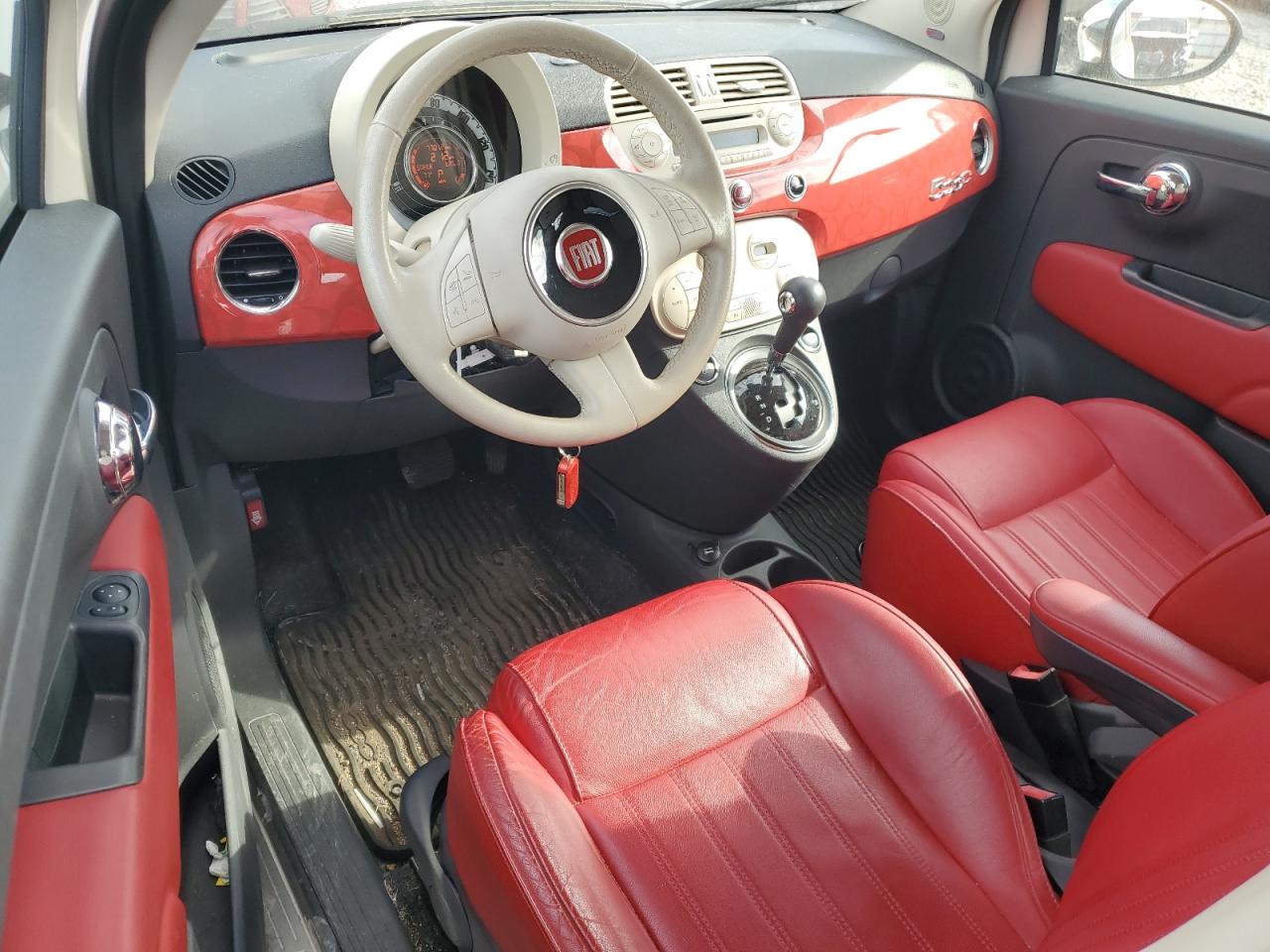 Lot #2952605260 2013 FIAT 500 LOUNGE