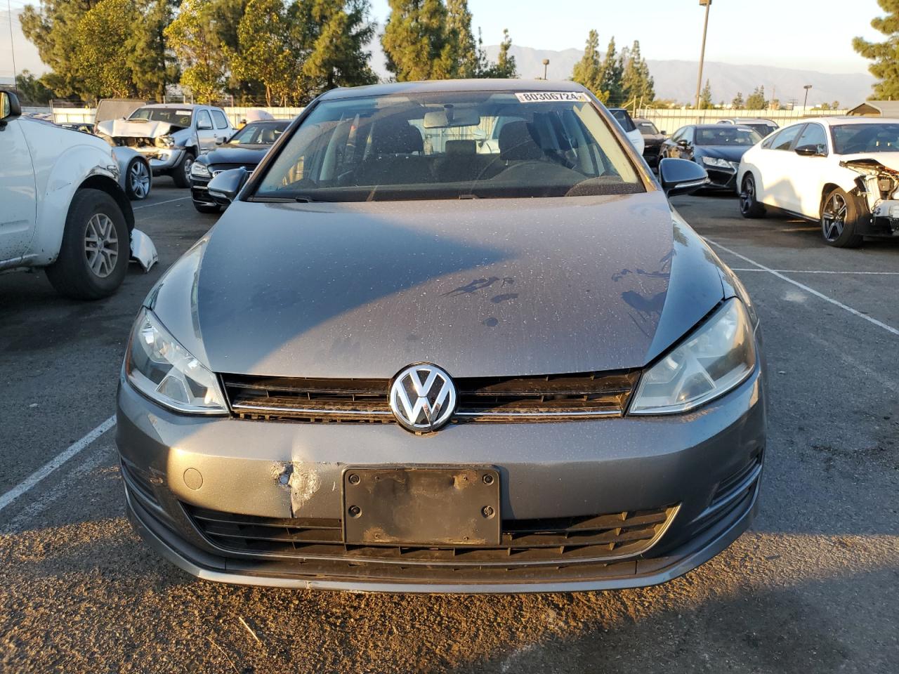 Lot #3049763102 2016 VOLKSWAGEN GOLF S/SE