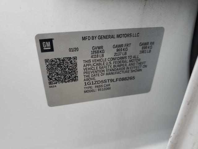 2020 CHEVROLET MALIBU LT - 1G1ZD5ST9LF088265