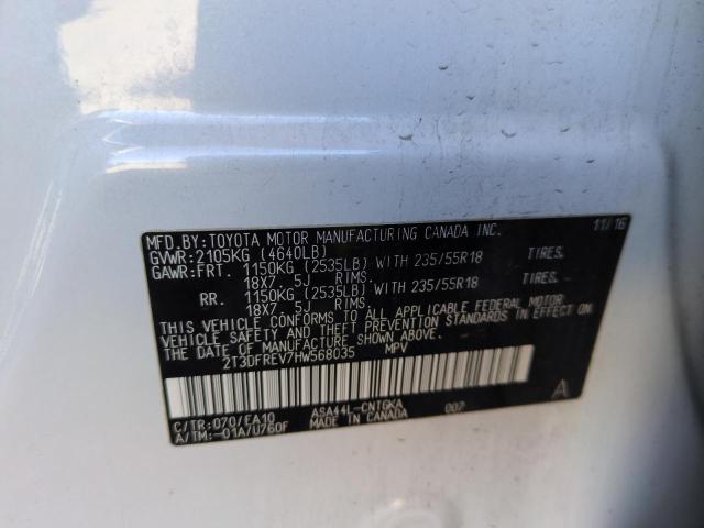 2017 TOYOTA RAV4 LIMIT - 2T3DFREV7HW568035