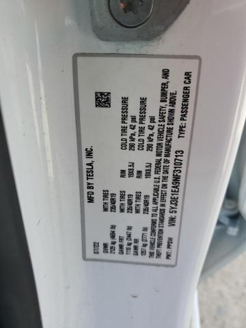 2022 TESLA MODEL 3 - 5YJ3E1EA9NF310713