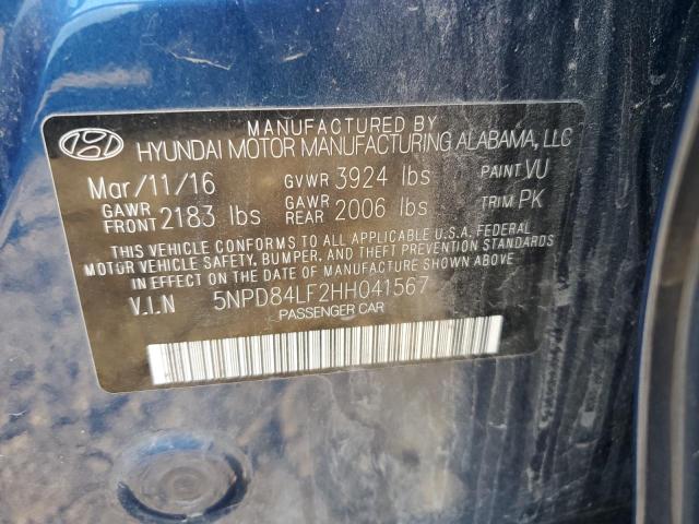 2017 HYUNDAI ELANTRA SE - 5NPD84LF2HH041567