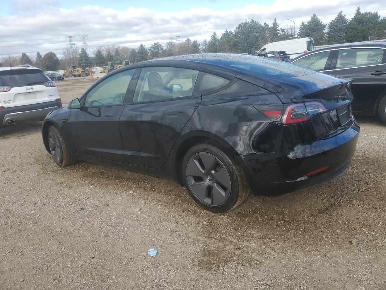 Lot #3020834683 2022 TESLA MODEL 3