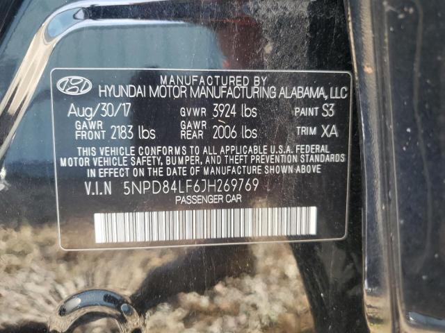 2018 HYUNDAI ELANTRA SE - 5NPD84LF6JH269769