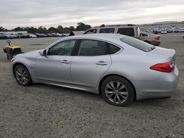 INFINITI M35H 2012 silver sedan 4d hybrid engine JN1EY1AP9CM910360 photo #3