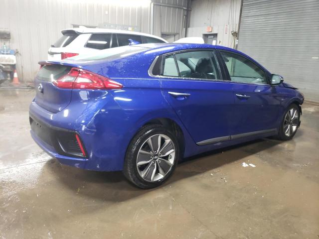 HYUNDAI IONIQ LIMI 2019 blue  hybrid engine KMHC85LC5KU114477 photo #4