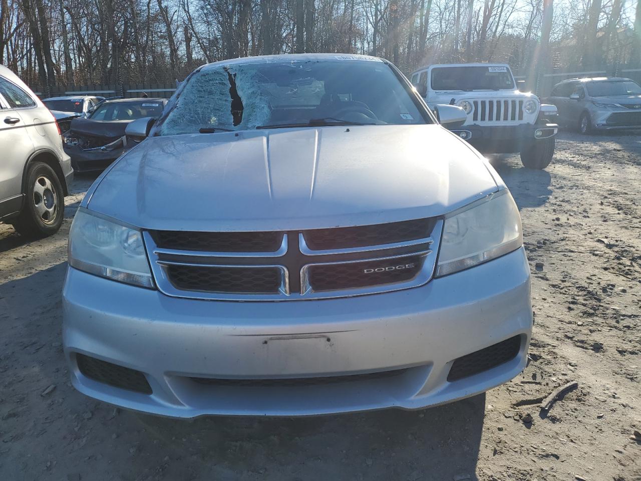 Lot #2979441713 2011 DODGE AVENGER MA