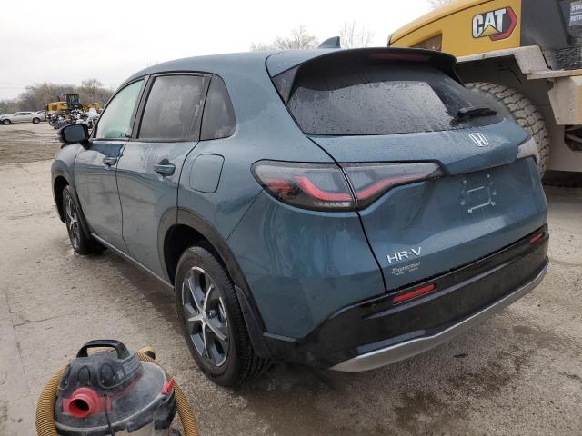 HONDA HR-V EXL 2024 blue  gas 3CZRZ2H7XRM724986 photo #3