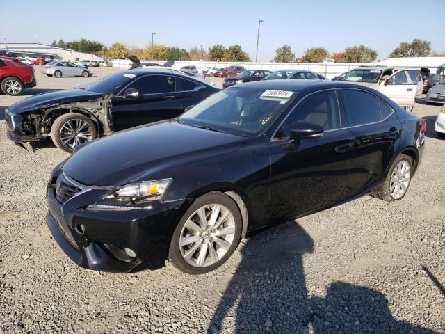 LEXUS IS 250 2014 black  gas JTHBF1D24E5019653 photo #1