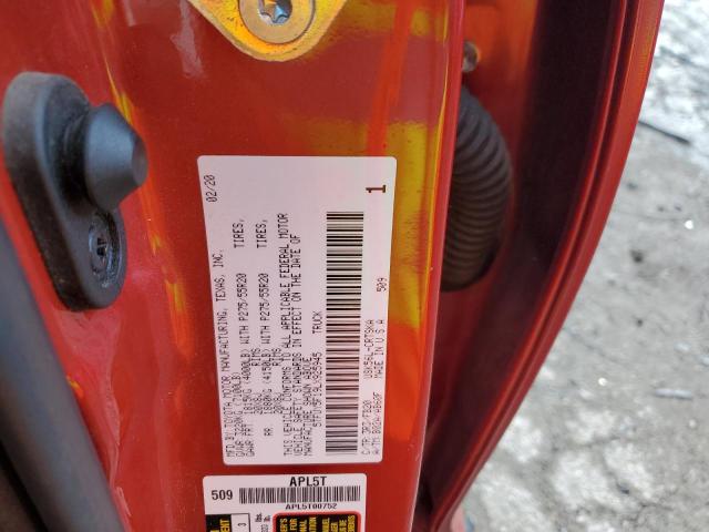 2020 TOYOTA TUNDRA DOU - 5TFUY5F19LX925945
