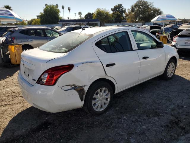 NISSAN VERSA S 2014 white  gas 3N1CN7AP0EL856608 photo #4