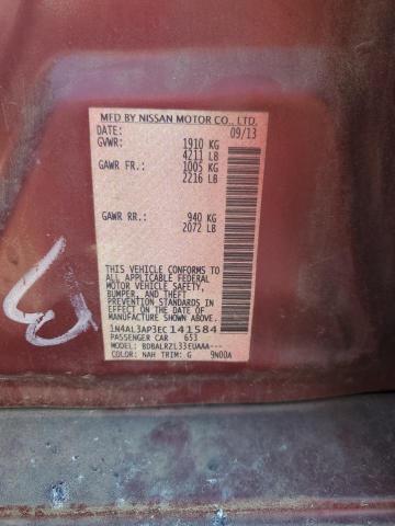 VIN 1N4AL3AP3EC141584 2014 NISSAN ALTIMA no.12