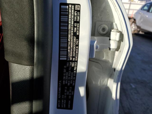2019 ALFA ROMEO STELVIO TI - ZASPAKBN7K7C50837