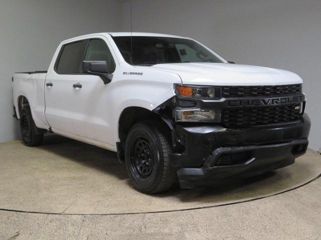 CHEVROLET SILVERADO 2021 white  gas 3GCPWAEF3MG108596 photo #1