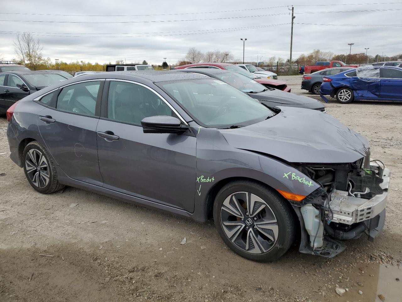 Lot #3020839765 2017 HONDA CIVIC EXL