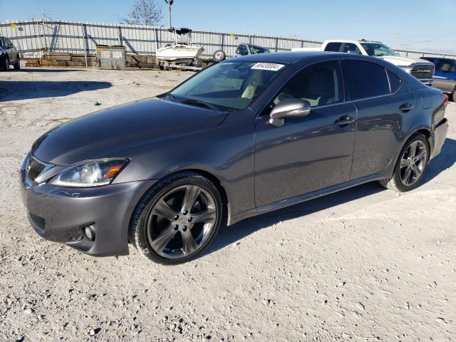 LEXUS IS 250 2012 gray sedan 4d gas JTHBF5C21C5165885 photo #1