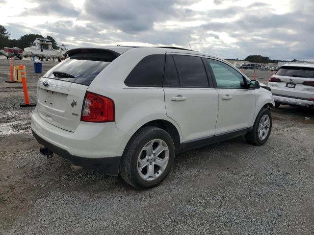 FORD EDGE SEL 2012 white  gas 2FMDK3JC9CBA56149 photo #4