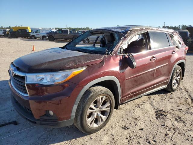 VIN 5TDKKRFH3ES021191 2014 TOYOTA HIGHLANDER no.1