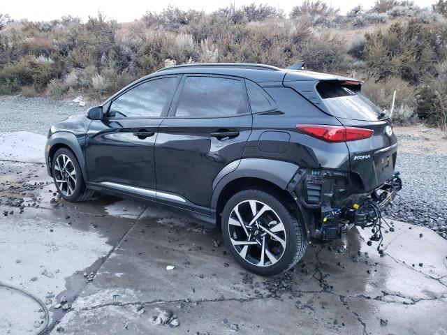 HYUNDAI KONA LIMIT 2023 black  gas KM8K5CA30PU970790 photo #3