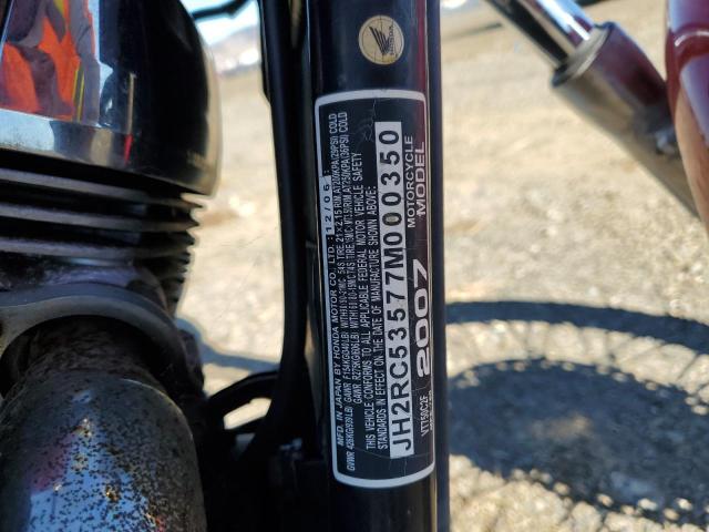 2007 HONDA VT750 C2F JH2RC53577M000350