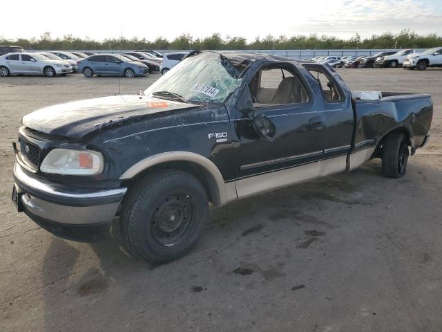 FORD F150 1998 charcoal  gas 1FTZX1760WKC42366 photo #1