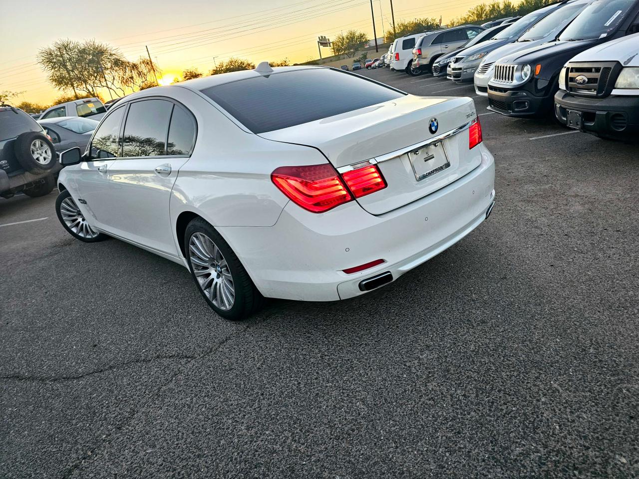 Lot #2976365999 2009 BMW 750 LI