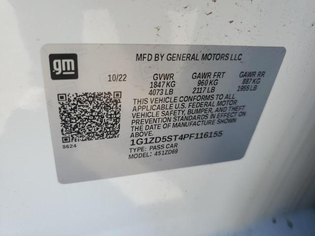 2023 CHEVROLET MALIBU LT - 1G1ZD5ST4PF116155