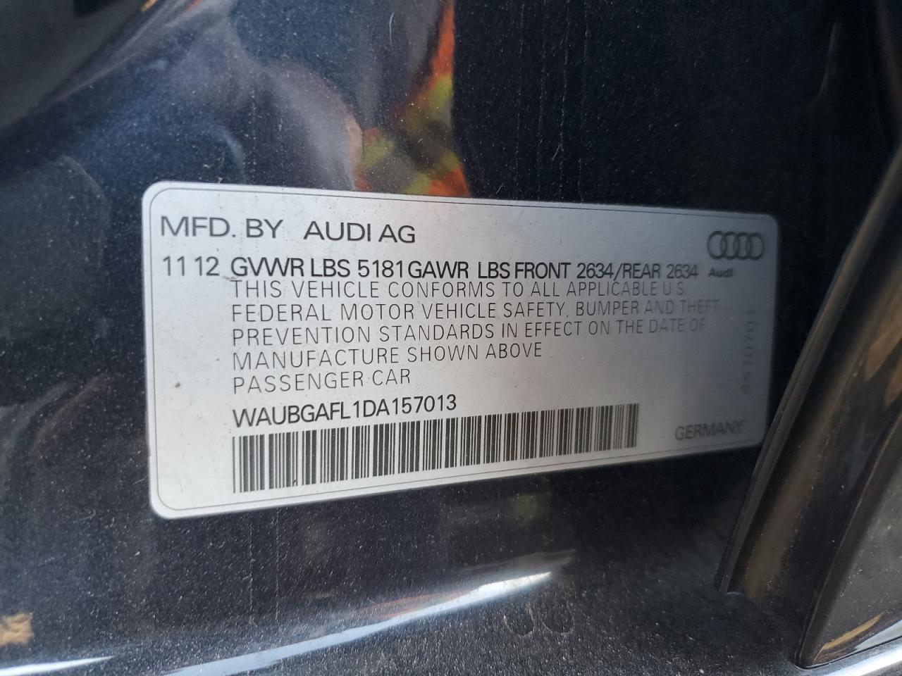 Lot #2996141421 2013 AUDI S4 PREMIUM