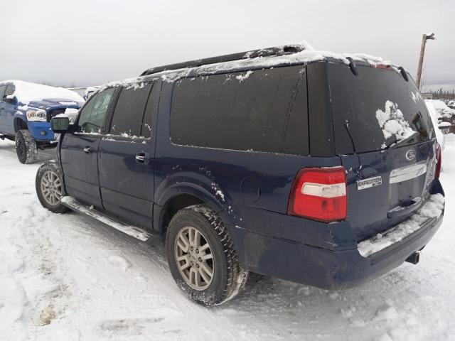 FORD EXPEDITION 2014 blue 4dr spor flexible fuel 1FMJK1J57EEF40692 photo #3