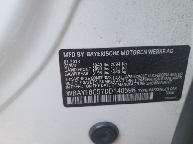 VIN WBAYF8C57DD140596 2013 BMW 7 SERIES no.13