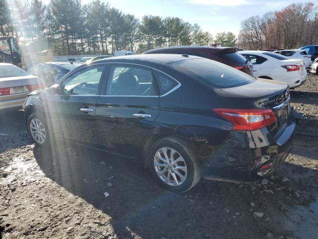 NISSAN SENTRA S 2019 black  gas 3N1AB7AP3KY373662 photo #3