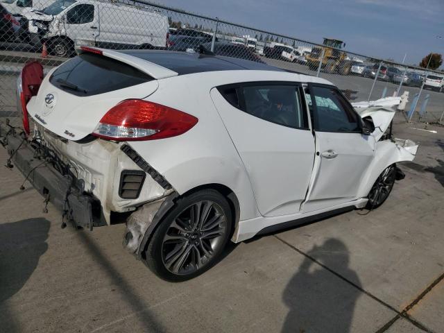 HYUNDAI VELOSTER T 2016 white  gas KMHTC6AE0GU296511 photo #4