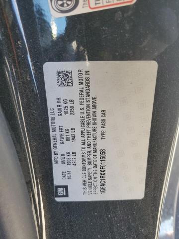 2015 CADILLAC ATS PERFOR - 1G6AC1RXXF0116058