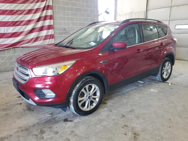 FORD ESCAPE SEL 2018 red  gas 1FMCU9HD9JUB24903 photo #1