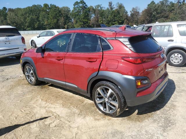 HYUNDAI KONA ULTIM 2020 red  gas KM8K53A57LU428372 photo #3