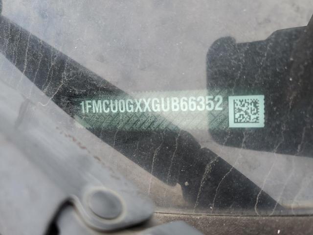 VIN 1FMCU0GXXGUB66352 2016 Ford Escape, SE no.12