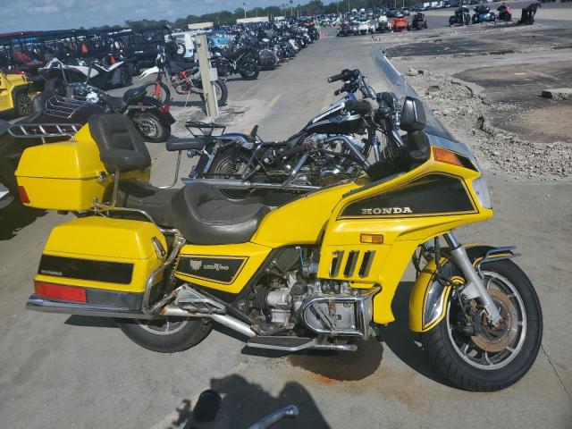 HONDA GL1200 I 1985 yellow road/str gas 1HFSC1412FA114583 photo #1