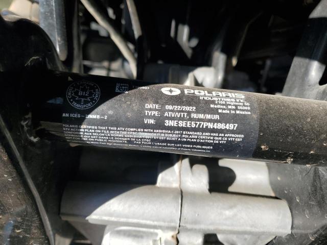2023 POLARIS 4 WHEELER 3NESEE577PN486497