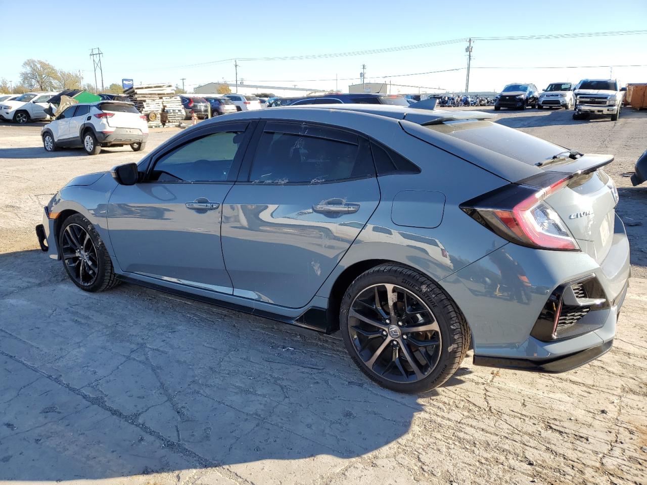 Lot #3029765247 2021 HONDA CIVIC SPOR