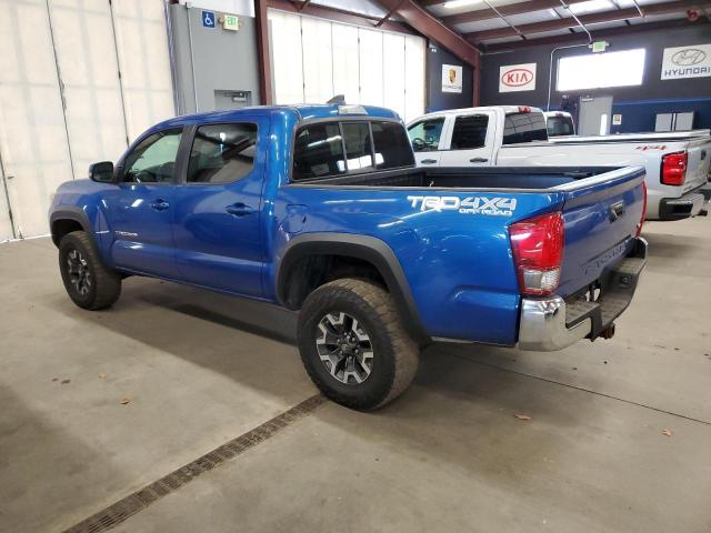 TOYOTA TACOMA DOU 2016 blue crew pic gas 3TMCZ5AN9GM009524 photo #3