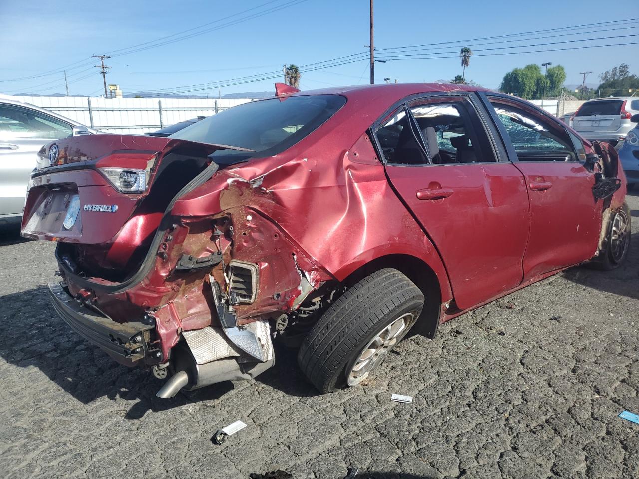 Lot #3029326741 2022 TOYOTA COROLLA LE