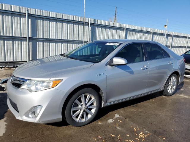 TOYOTA CAMRY HYBR 2012 silver  hybrid engine 4T1BD1FK8CU019870 photo #1