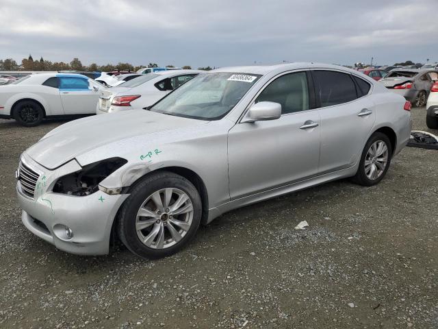 INFINITI M37 X 2011 silver  gas JN1BY1AR4BM373982 photo #1