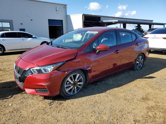 NISSAN VERSA SV 2021 red  gas 3N1CN8EVXML880928 photo #1