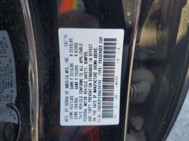 VIN 1HGCR2F03HA034740 2017 Honda Accord, EX no.13