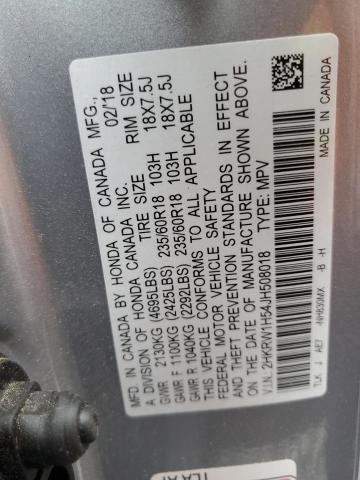 2018 HONDA CR-V EX - 2HKRW1H54JH508018