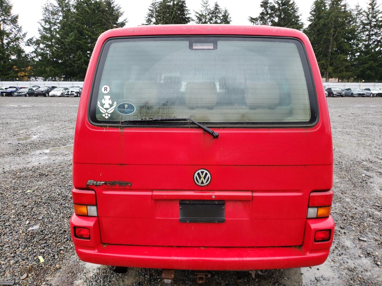 Lot #2993924314 2001 VOLKSWAGEN EUROVAN GL